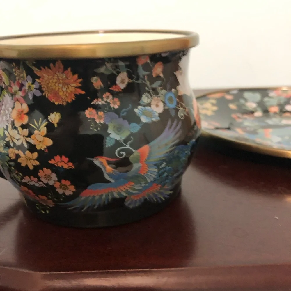 NWT__Johnny Was Limited Edition Enamel Tea Set__NWT - Picture 9 of 14